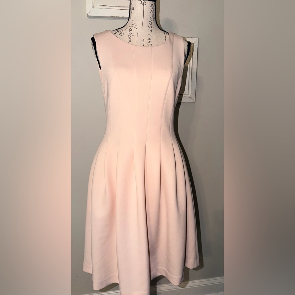 Calvin Klein Blush Midi Dress - Picture 4 of 12